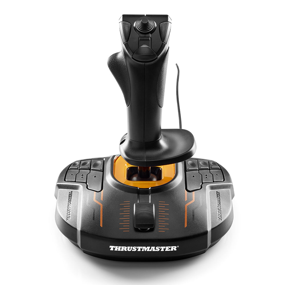 Thrustmaster T.16000M FCS Schwarz, Orange USB Flightstick Analog / Digital PC