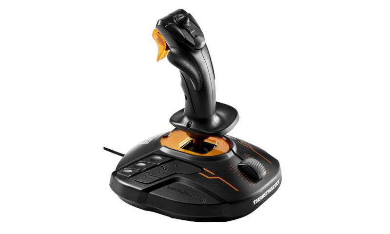 Thrustmaster T.16000M FCS Schwarz, Orange USB Flightstick Analog / Digital PC