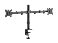 Equip 17"-32" Gelenk-Dual-Monitor-Tischhalterung
