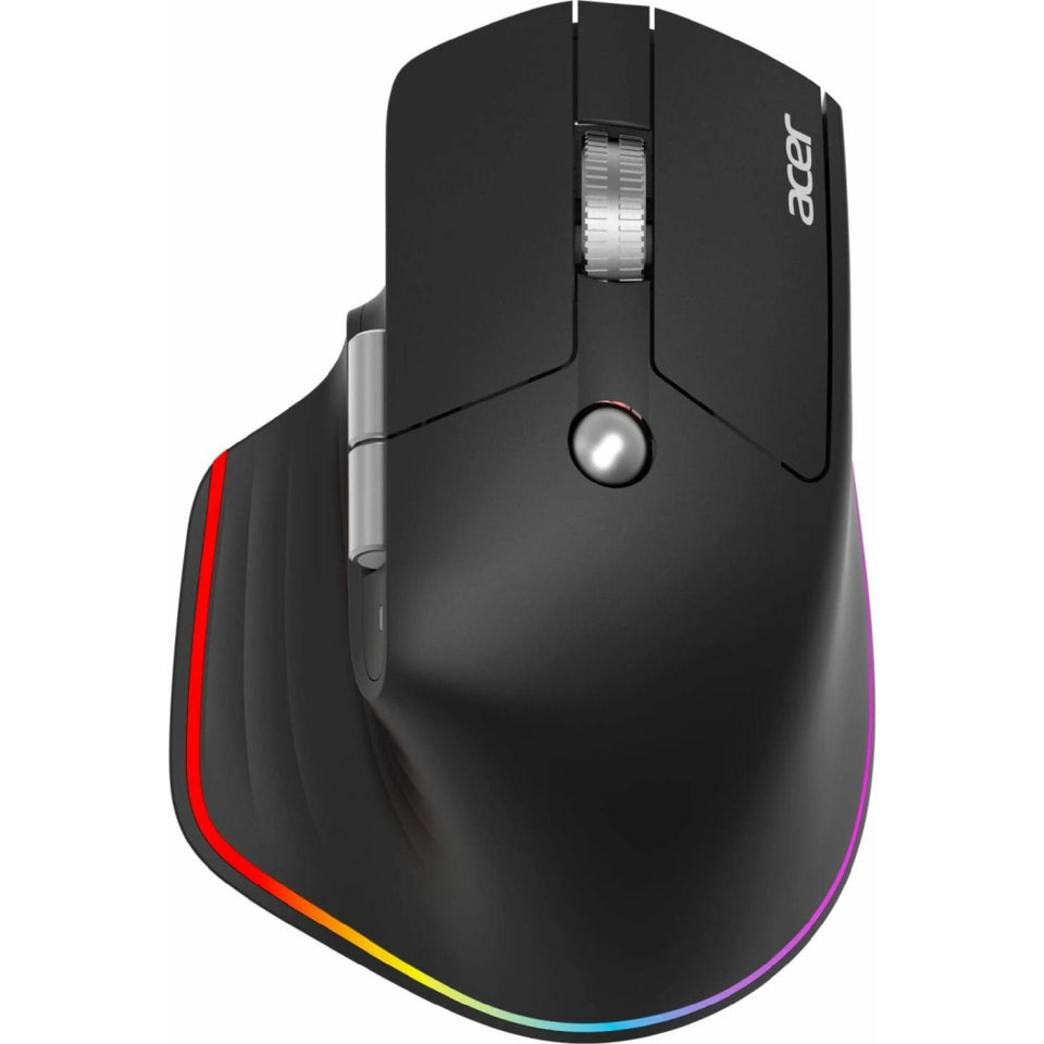 Souris Acer Easy Fit - Pack de vente au détail Souris droite RF sans fil + Bluetooth 4000 DPI
