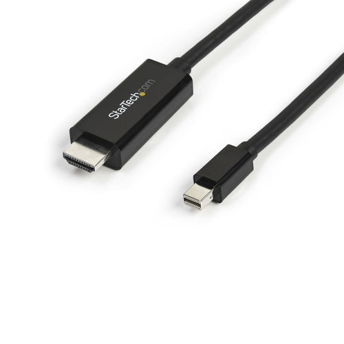 StarTech Mini DisplayPort auf HDMI Adapterkabel DP zu Adapter Kabel 3m Ultra HD 4K 30Hz Schwarz