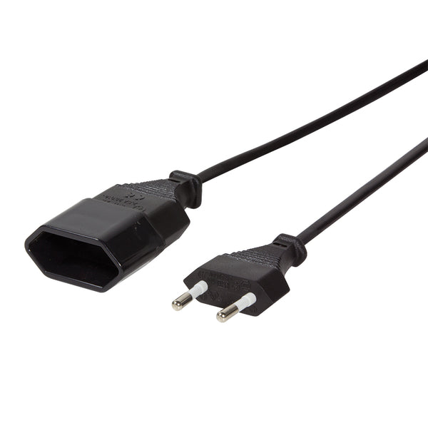 LogiLink 3m, 2xCEE 7/16 Noir CEE7/16