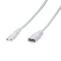 LogiLink 2m, IEC 60320-C8/IEC 60320-C7 Weiß C7-Koppler C8-Koppler