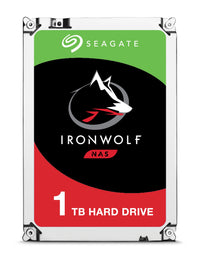 Seagate IronWolf ST1000VN002 Interne Festplatte 1 TB 5900 RPM 64 MB 3.5" Serial ATA III