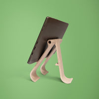 R-Go Tools Laptop- und Tablet-Ständer R-Go Treepod, ergonomisch und modular, verstellbar, biobasiert