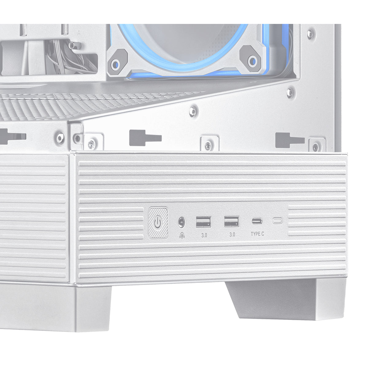 ASUS A31 Plus TG ARGB WHITE Midi Tower Weiß