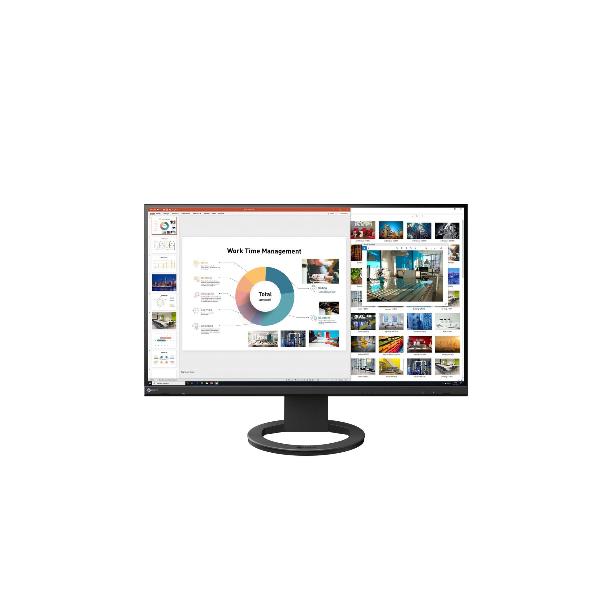 EIZO EV2760-Swiss Edition 27 schwarz