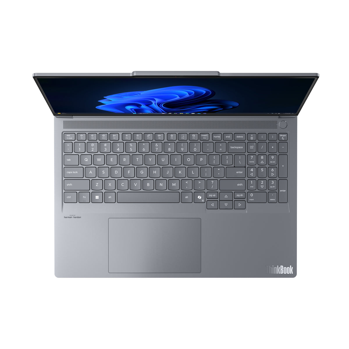 Lenovo ThinkBook 16p G6 IAX Intel Core Ultra 7 255HX Laptop 40,6 cm (16") WQXGA 32 GB DDR5-SDRAM 1 TB SSD NVIDIA GeForce RTX 5060 Wi-Fi 7 (802.11be) Windows 11 Pro Deutsch Grau