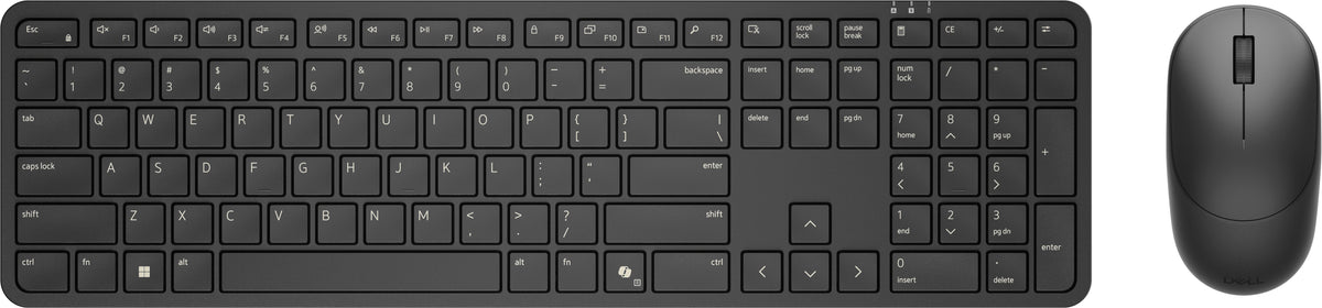 DELL Pro 5 KM526 Tastatur Maus enthalten Heimbüro RF Wireless QWERTZ Schweiz Schwarz
