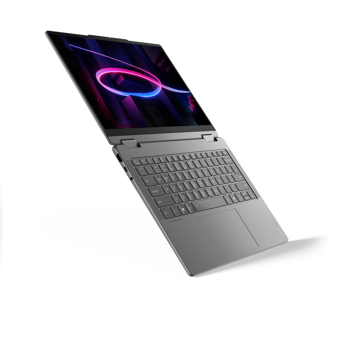 Lenovo Yoga 7 2-in-1 14IPH11 Copilot+ PC Intel Core Ultra 7 355 Hybrid (2-in-1) 35,6 cm (14") Touchscreen 2.8K 32 GB LPDDR5x-SDRAM 1 TB SSD Wi-Fi 7 (802.11be) Windows 11 Pro Schweiz Grau