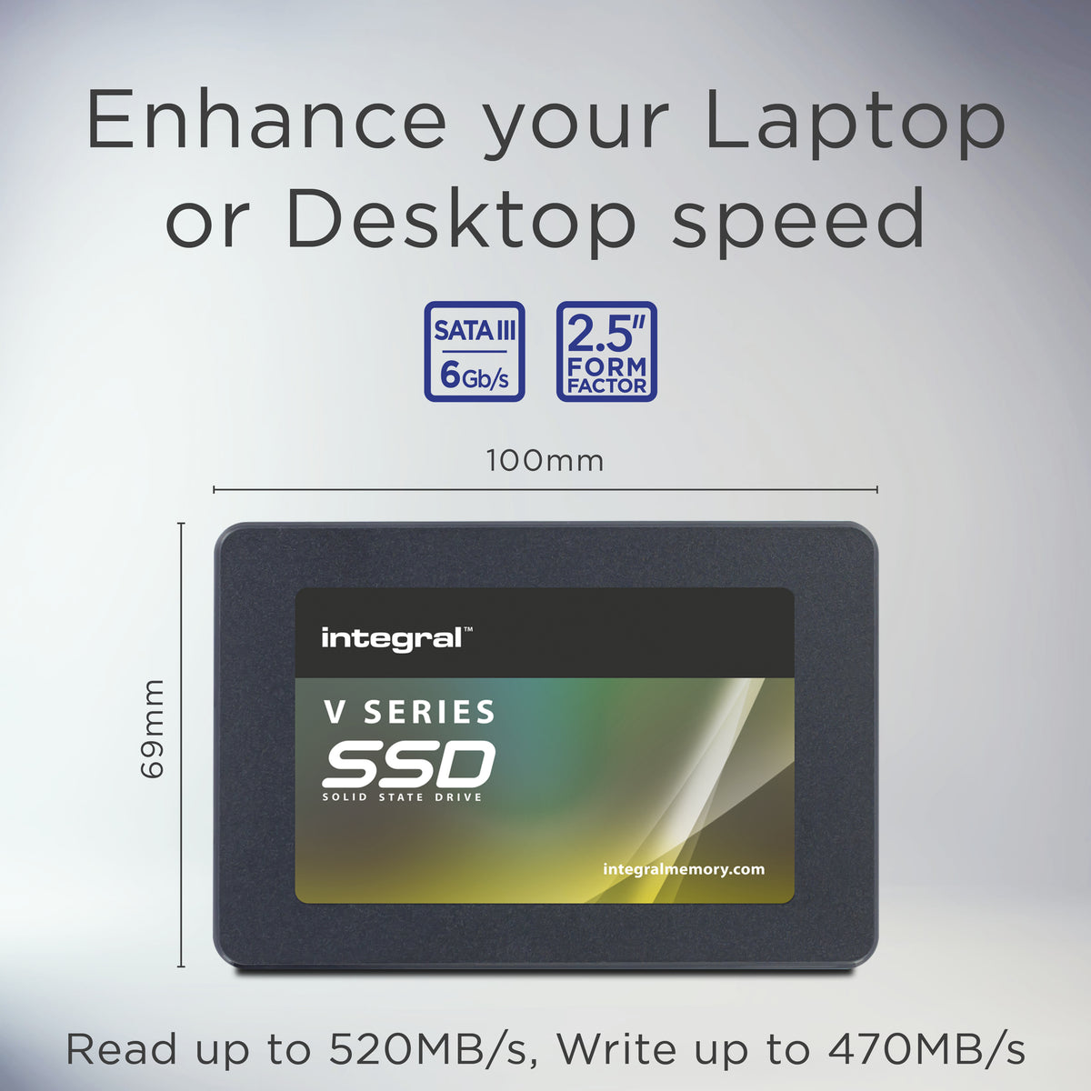 Integral INSSD960GS625V2 Internes Solid State Drive 960 GB 2.5" Serial ATA III TLC