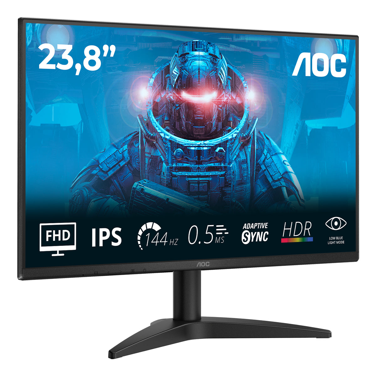 AOC B3 24B36X Computerbildschirm 60,5 cm (23.8") 1920 x 1080 Pixel Full HD LED Schwarz