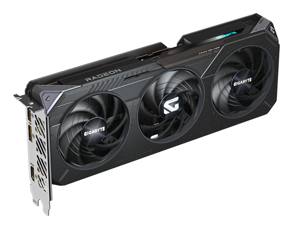 GIGABYTE Radeon RX 9060 XT GAMING 16G Grafikkarte - 16GB GDDR6, 128bit, PCI-E 5.0, 3230 MHz Kerntakt, 2 x DisplayPort, 1 x HDMI, GV-R9060XTGAMING-16GD