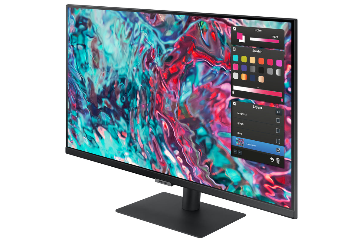 Samsung S80TB Computerbildschirm 68,6 cm (27") 3840 x 2160 Pixel 4K Ultra HD LED Schwarz