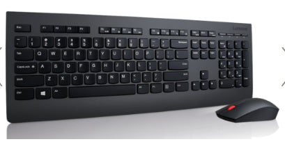 Lenovo 4X30H56796 Tastatur Maus enthalten Universal RF Wireless QWERTY US Englisch Schwarz