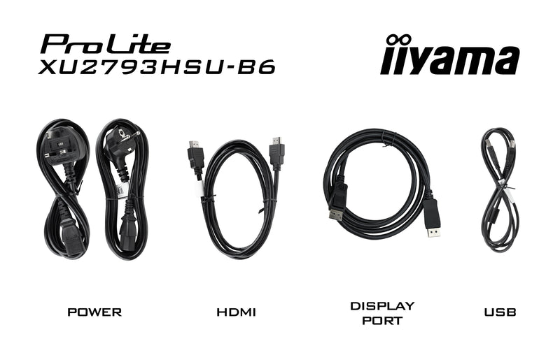iiyama ProLite XU2793HSU-B6 Computerbildschirm 68,6 cm (27") 1920 x 1080 Pixel Full HD LED Schwarz