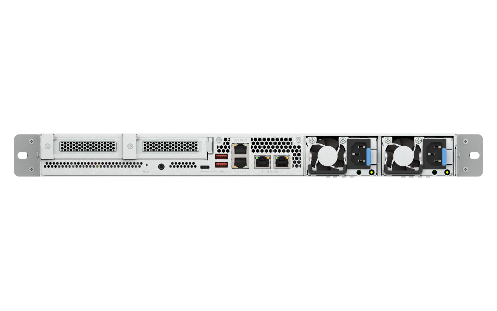 QNAP TS-h1077AFU-R7-32G NAS Rack (1U) AMD Ryzen™ 7 32 GB DDR5 0 TB QNAP QTS Schwarz, Grau