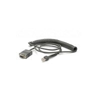 Zebra CBA-RF2-C09ZAR Câble série noir 2,8 m RS232 DB9