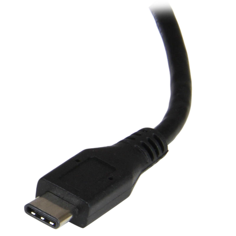 StarTech.com USB-C auf Dual Gigabit Ethernet Adapter mit USB 3.0 (Typ-A) Port - USB Typ-C Gigabit Netzwerk Adapter - USB-C Dual Port NIC/LAN Adapter - Schwarz - Für Laptops und Desktop Computer
