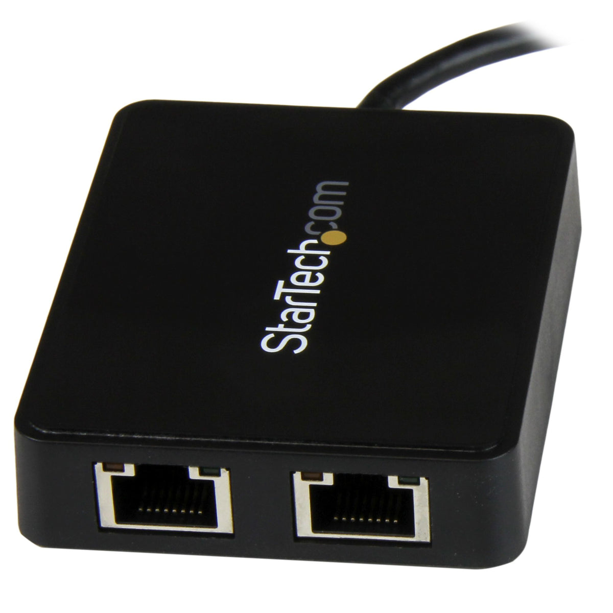 Adattatore da USB-C a doppio Gigabit Ethernet StarTech.com con porta USB 3.0 (Tipo-A) - Adattatore di rete Gigabit USB Tipo-C - Adattatore NIC/LAN a doppia porta USB-C - Nero - Per laptop e computer desktop