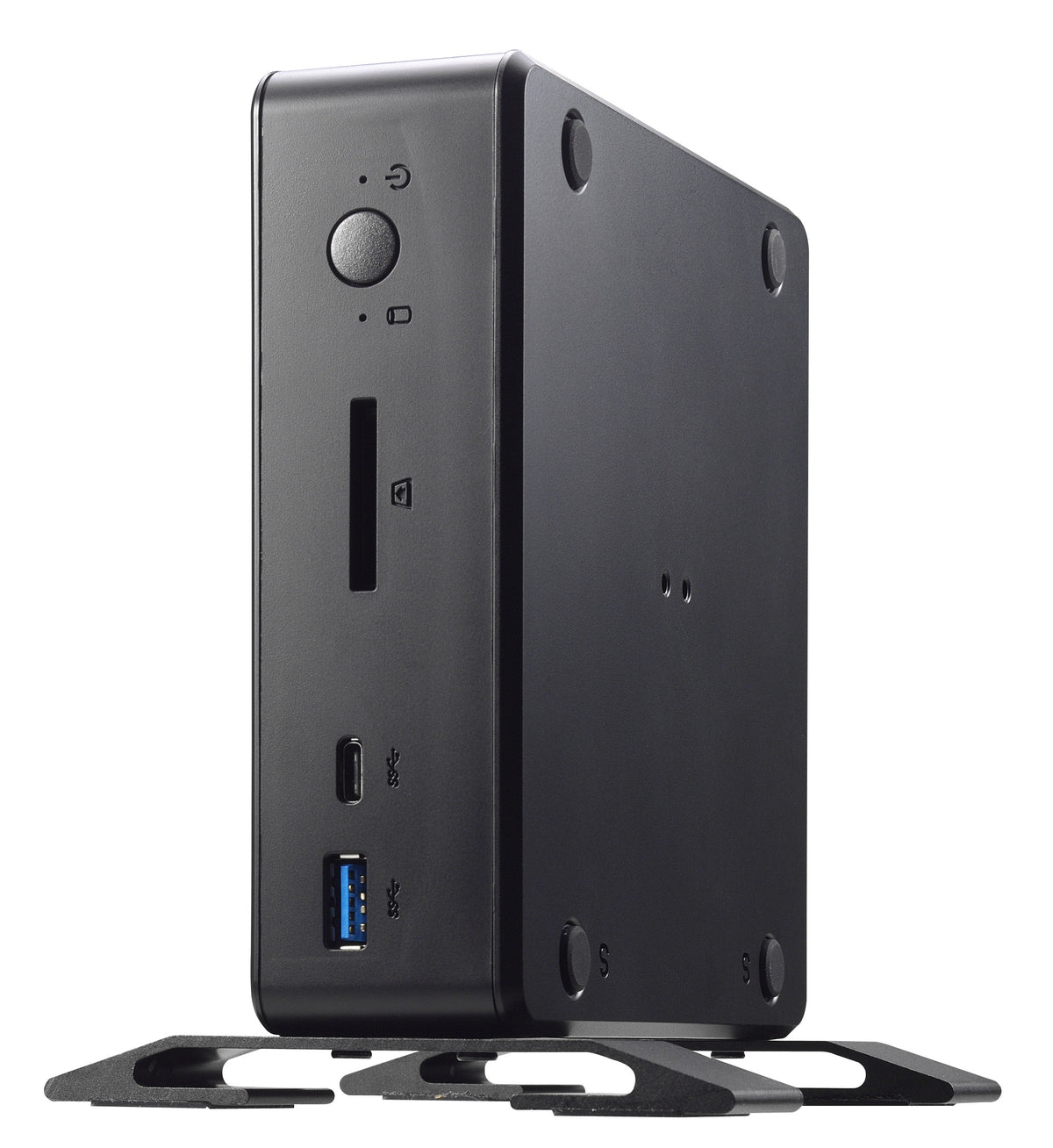 Shuttle XPC nano NC1010BA PC/Workstation Intel® Celeron® 4205U 4 GB DDR4-SDRAM 120 GB SSD Windows 10 Pro Mini PC Mini-PC Schwarz