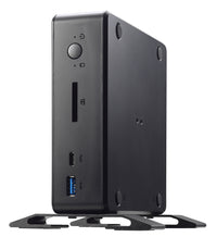 Shuttle XPC nano NC1010BA PC/Workstation Intel® Celeron® 4205U 4 GB DDR4-SDRAM 120 GB SSD Windows 10 Pro Mini PC Mini-PC Schwarz