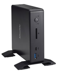 Shuttle Nano PC NC10U5 , Intel i5-8265U, 1x HDMI, 1x DP, 1x 2.5" bay, 1x M.2, 1x LAN, 1x COM, Wifi, 24/7 Dauerbetrieb, inkl. VESA & Stand