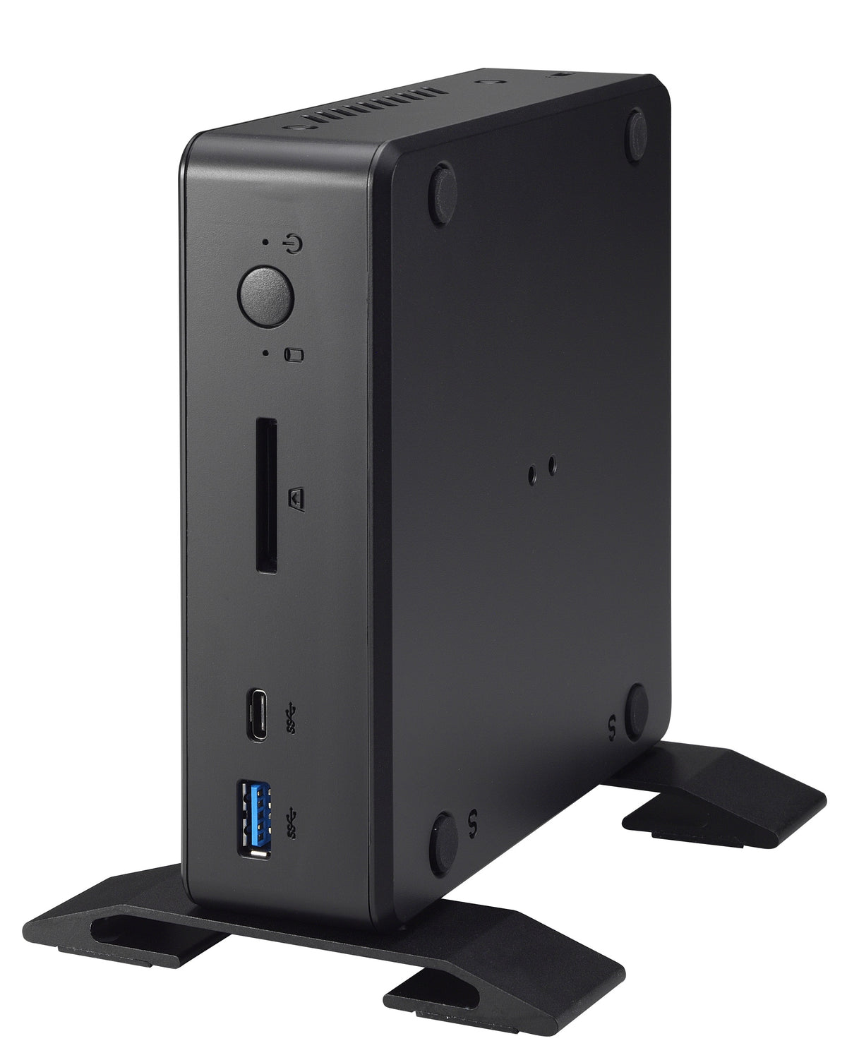 Shuttle XPC nano NC1010BA PC/Workstation Intel® Celeron® 4205U 4 GB DDR4-SDRAM 120 GB SSD Windows 10 Pro Mini PC Mini-PC Schwarz