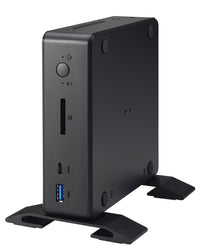 Shuttle XPC nano NC1010BA PC/Workstation Intel® Celeron® 4205U 4 GB DDR4-SDRAM 120 GB SSD Windows 10 Pro Mini PC Mini-PC Schwarz