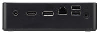 Shuttle XPC nano NC1010BA PC/Workstation Intel® Celeron® 4205U 4 GB DDR4-SDRAM 120 GB SSD Windows 10 Pro Mini PC Mini-PC Schwarz