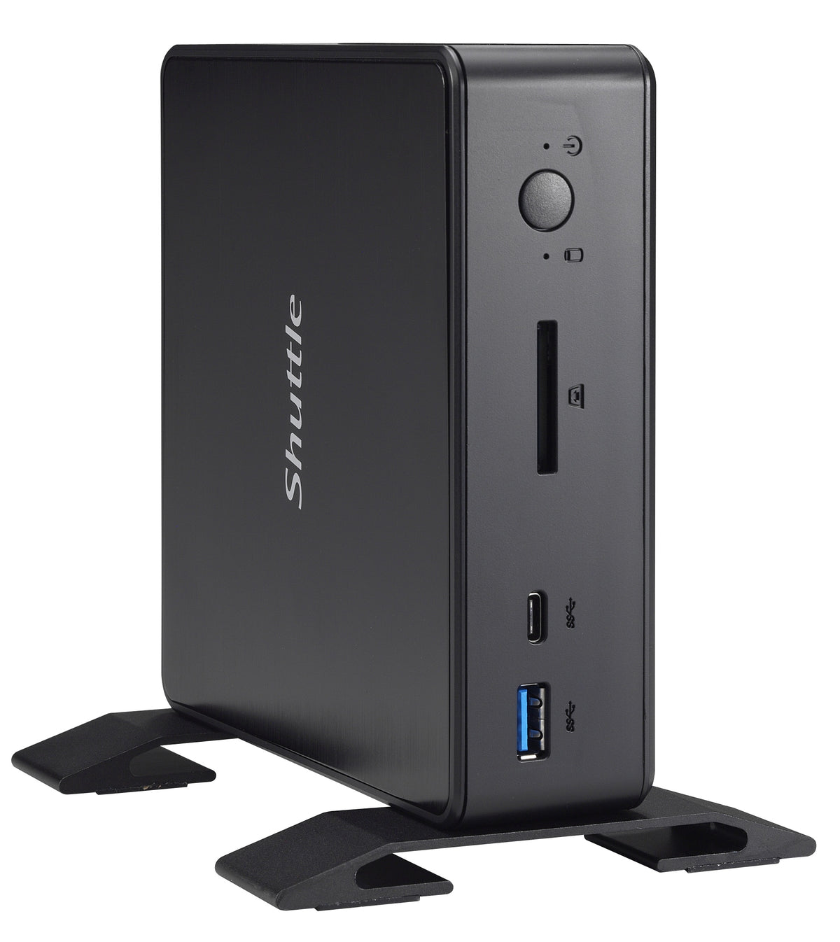 Shuttle XPC nano NC1010BA PC/Workstation Intel® Celeron® 4205U 4 GB DDR4-SDRAM 120 GB SSD Windows 10 Pro Mini PC Mini-PC Schwarz