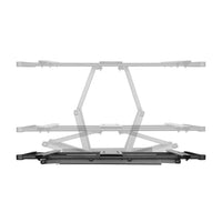 Manhattan Universal Wandhalterung für Großbildschirme, neig- und schwenkbar, Für Flachbildschirme und Curved Displays von 60" bis 100"* und bis zu 80 kg, neig- und schwenkbar sowie horizontal justierbar, schwarz