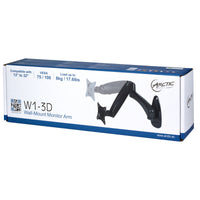 ARCTIC W1-3D - Monitor-Wandhalterung mit Gaslifttechnik