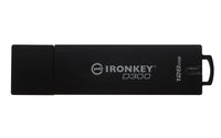 Kingston Technology IronKey IKD300 128GB USB-Stick USB Typ-A 3.2 Gen 1 (3.1 Gen 1) Schwarz