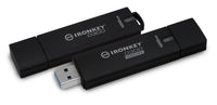 Kingston Technology IronKey IKD300 128GB USB-Stick USB Typ-A 3.2 Gen 1 (3.1 Gen 1) Schwarz
