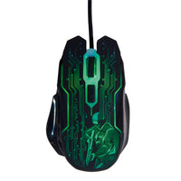 LogiLink ID0137 Maus Gaming Beidhändig USB Typ-A Optisch 2400 DPI