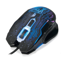 LogiLink ID0137 Maus Gaming Beidhändig USB Typ-A Optisch 2400 DPI