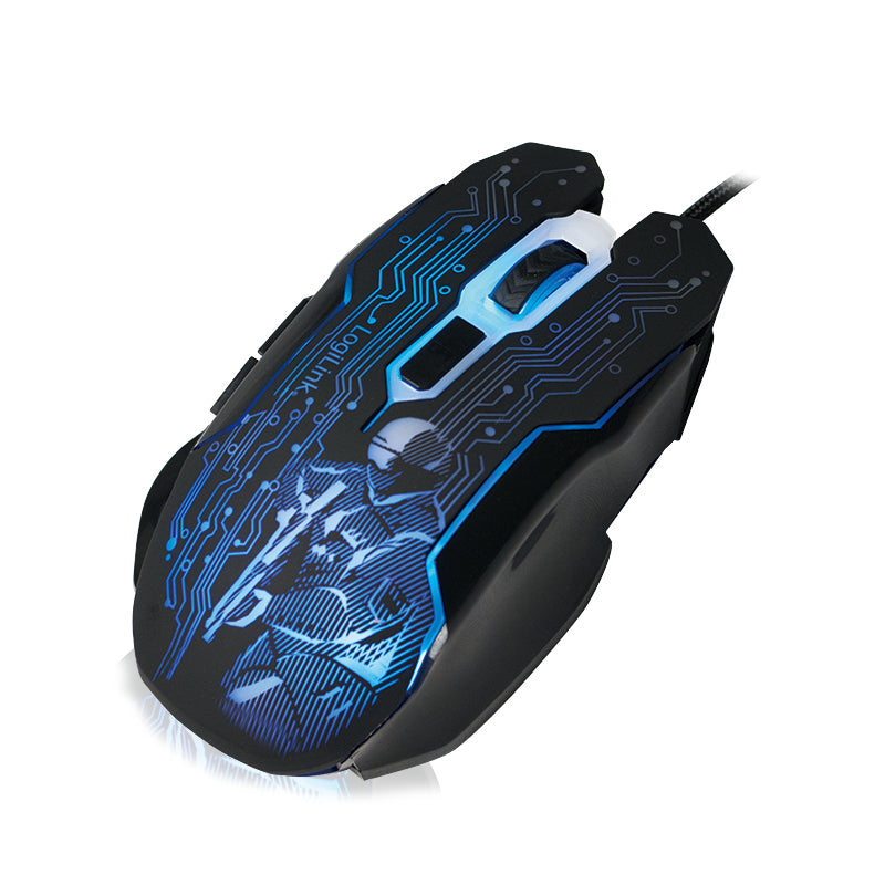 LogiLink ID0137 Souris Gaming Ambidextre USB Type-A Optique 2400 DPI