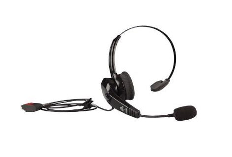Zebra HS2100 Kopfhörer Kabelgebunden Kopfband Büro/Callcenter Schwarz