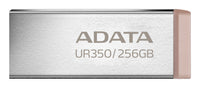 ADATA UR350 USB-Stick 256 GB USB Typ-A 3.2 Gen 1 (3.1 Gen 1) Braun, Edelstahl