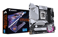 GIGABYTE B760M AORUS ELITE WIFI6E GEN5 Mainboard – Unterstützt Intel Core Prozessoren der 14. Generation, 12+1+1 Phasen Digital-VRM, bis zu 5600 MHz DDR5, 2 x PCIe 4.0 M.2, Wi-Fi 6E, 2.5 GbE LAN, USB 3.2 Gen 2x2