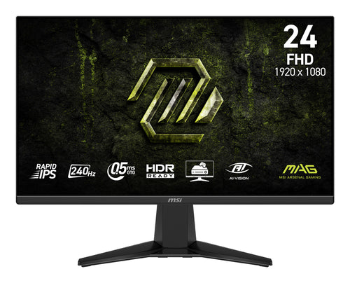 MSI MAG 245F X24 Computerbildschirm 60,5 cm (23.8") 1920 x 1080 Pixel Full HD LCD Schwarz