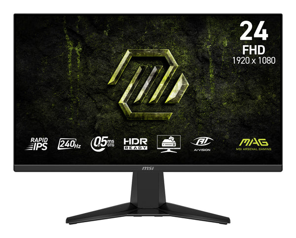 MSI MAG 245F X24 Computerbildschirm 60,5 cm (23.8") 1920 x 1080 Pixel Full HD LCD Schwarz
