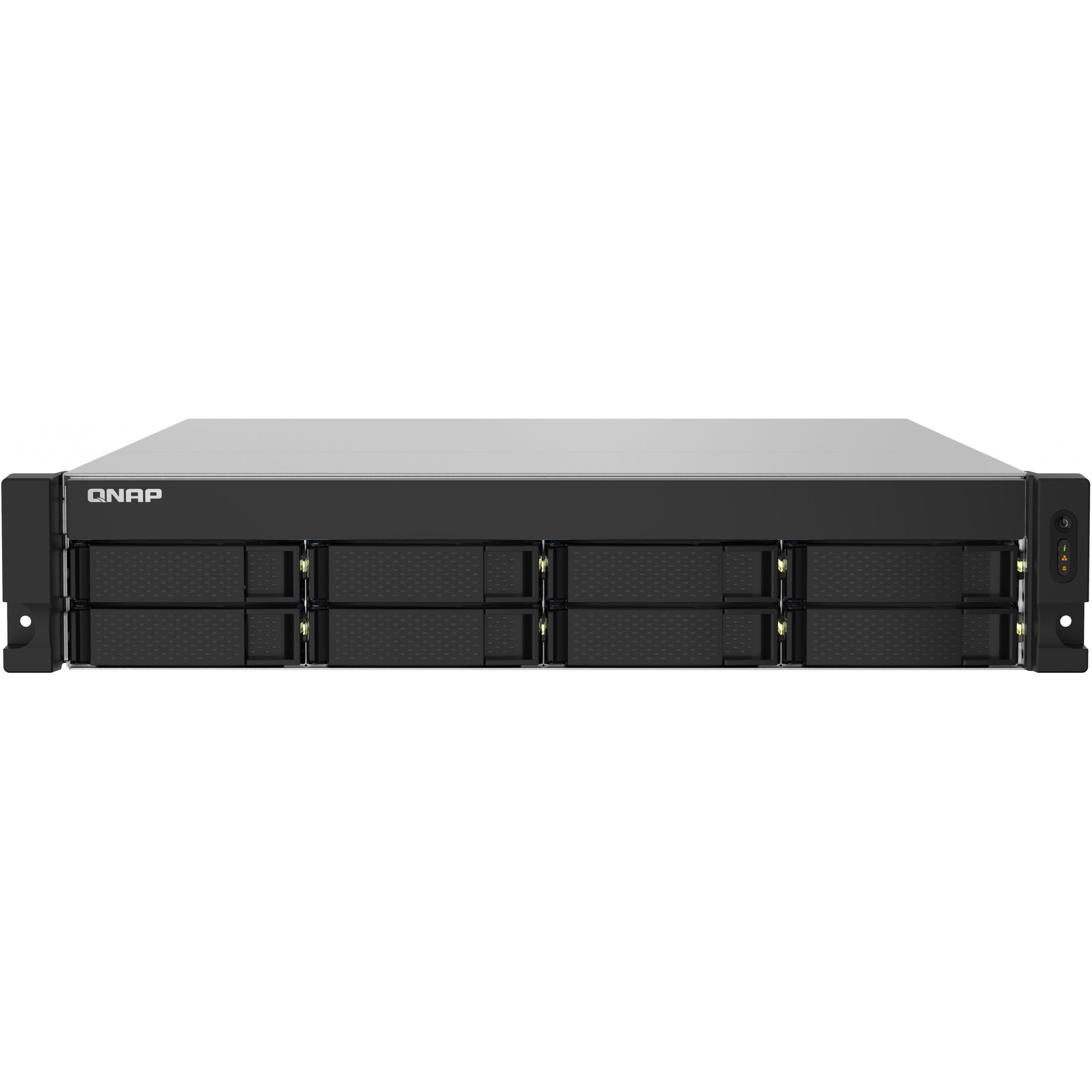 QNAP TS-832PXU-4G 8-Bay Quad-Core 1.7GHz Rackmount NAS mit 250W Netzteil 4GB DDR4 UDIMM RAM SATA 6Gbit/s