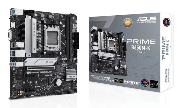 ASUS PRIME B650M-K AMD B650 Sockel AM5 micro ATX