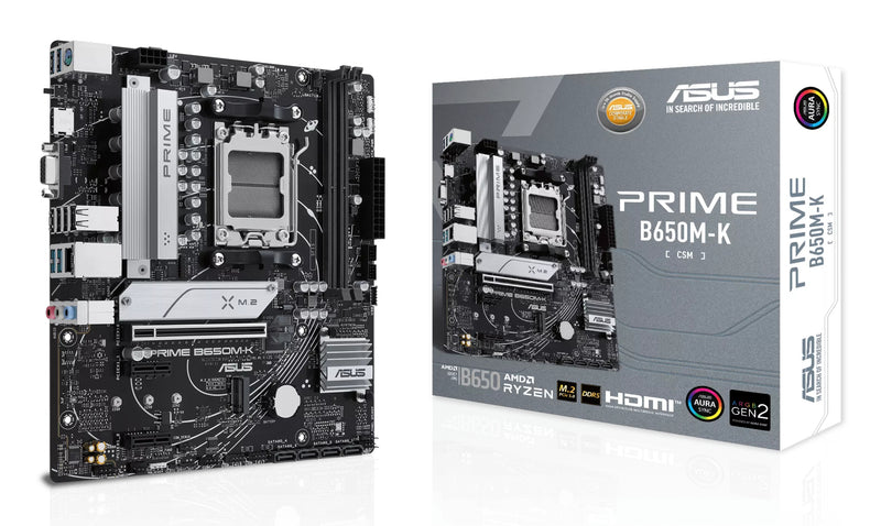 ASUS PRIME B650M-K AMD B650 Sockel AM5 micro ATX