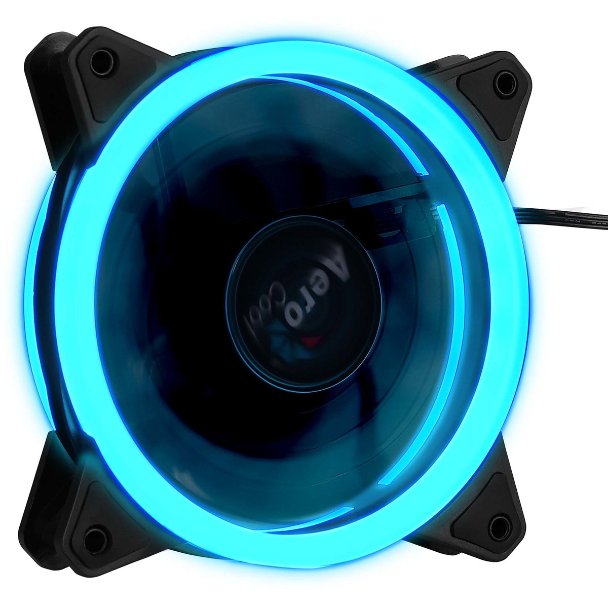 Aerocool Rev RGB Computergehäuse Ventilator 12 cm Schwarz