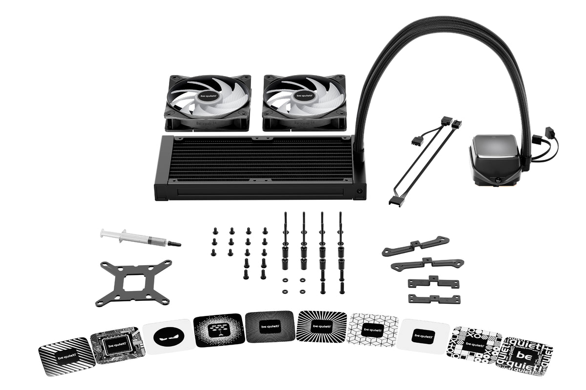 be quiet! PURE LOOP 3 LX Prozessor All-in-One-Flüssigkeitskühler 12 cm Schwarz 1 Stück(e)
