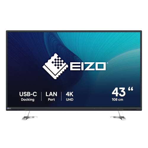 EIZO FlexScan EV4340X-BK Computerbildschirm 108 cm (42.5") 3840 x 2160 Pixel 4K Ultra HD LCD Schwarz