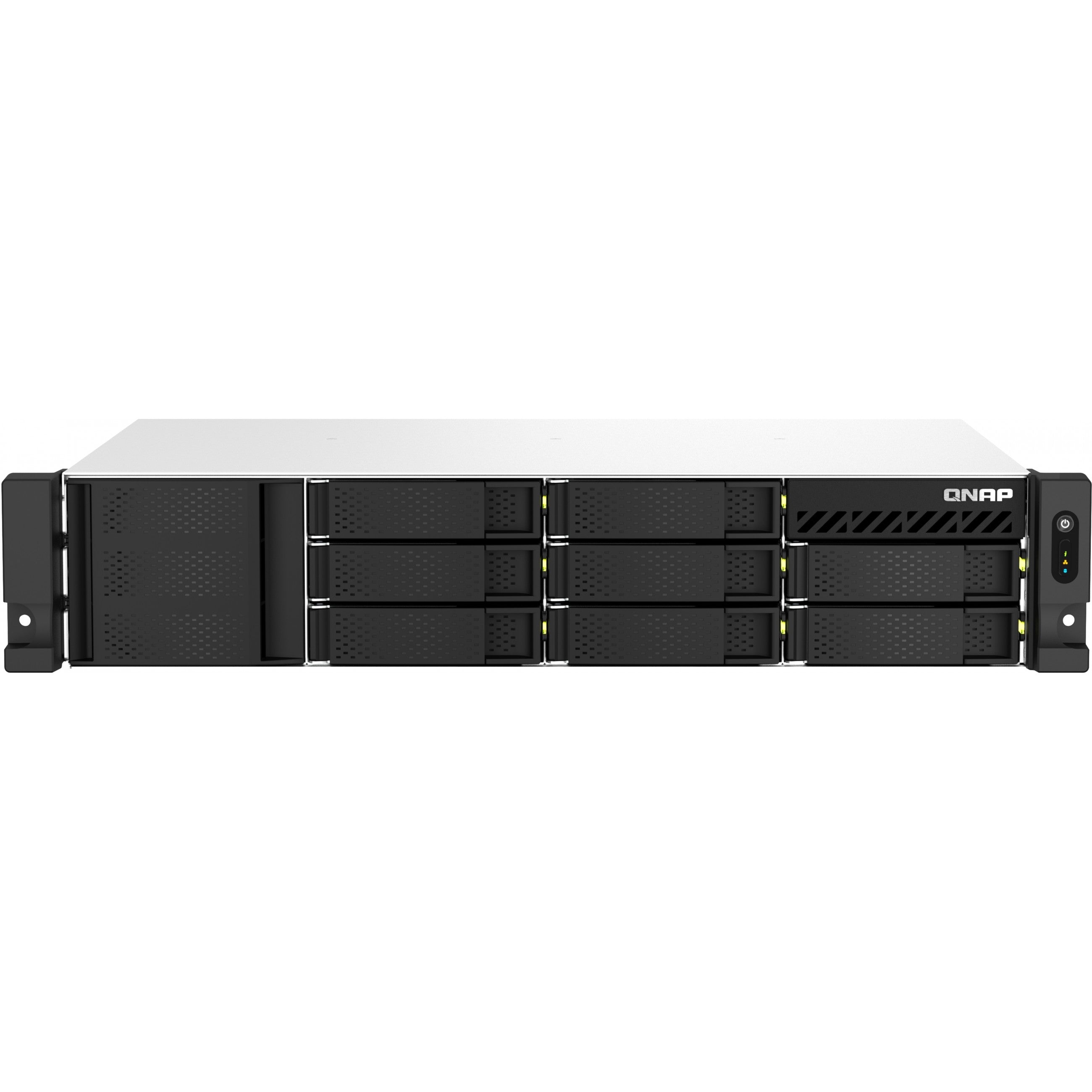 QNAP TS-873AeU-4G 8-Bay AMD Ryzen V1000 V1500B 4C/8T 2.2GHz 8xSATA 6Gbps 2xM.2 2280 PCIe Gen3